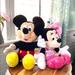 Disney Toys | Mickey & Minnie Mouse Plush Toys | Color: Black/Pink | Size: Osg