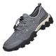 IQYU Men's Cycling Shoes, 44 Summer Breathable Mesh Shoes, Sports and Leisure Shoes, Men's Hiking Shoes, Tourism and Hiking Shoes, Mesh Shoes, Compatible with Motorcycle Shoes, Men 43, gray, 10 UK