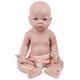 Vollence 17 inch Full Silicone Baby Dolls, Not Vinyl Dolls, Realistic Baby Doll, Real Reborn Baby Dolls, Newborn Baby Doll, Lifelike Baby Dolls - Boy