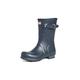 Hunter Mens Navy Original Short Wellington Boots-UK 8