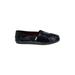 TOMS Flats: Black Marled Shoes - Women's Size 9 1/2