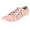 Padders Ladies Casual Soft Leather Trainers Arora - Taupe Leather - UK Size 5 2E - EU Size 38