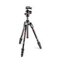 Manfrotto Befree Advanced Twist Camera Tripod Kit, Travel Tripod Kit with Fluid Head and Twist Closure, Portable and Compact, Carbon Camera Tripod for DSLR, Reflex, Mirrorless, Camera Accessories