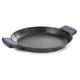 Lacor 25432 Paella Pan with Silicone Handles, Non-Stick Coating, Suitable for Induction, Eco-Friendly, PFOA , Cast Aluminium, 32 cm, Black