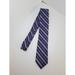 Michael Kors Accessories | Michael Kors 100% Silk Pink Navy Blue Stripe Classic 3" Mens Tie | Color: Blue/Pink | Size: 3"