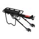 Bike Pannier Rack Bicycle MTB Racks Aluminum Alloy Bike Carrier Rear Luggage Rack Shelf Bracket Cycling Rack Carrier Panniers Bag Bicycle Parts Bike Rear Rack