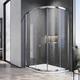 ELEGANT 1200 x 800 mm Quadrant Shower Cubicle Enclosure Sliding Door 6mm Easy Clean Glass