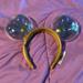 Disney Accessories | 50th Anniversary Mickey Mouse Balloon Light Up Ears | Color: Blue/Gold | Size: Os