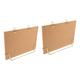 Operitacx 2 Sets Creative Desktop Cork Board Decor Bulletin Board for Classroom Memo Notice Board Reminder Notice Board Corkboard Wall Notice Board Office Old Style Accessories White Cork*1