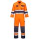 Portwest TX55 Men's Nantes Hi Vis Reflective Boiler Suit Overalls Coverall Safety Class 3 Orange/Navy, XL