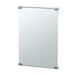 Gatco Fixed Mount D�cor 31-19/50" x 22-1/4" Frameless Bathroom Mirror