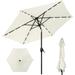 7.5ft Outdoor Solar Market Table Patio Umbrella