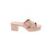 Jeffrey Campbell Mule/Clog: Tan Shoes - Women's Size 9