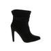 so Me Ankle Boots: Black Shoes - Women's Size 7