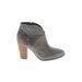 Vince Camuto Ankle Boots: Gray Shoes - Women's Size 7 1/2