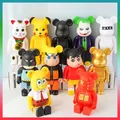 28cm 400% Bearbrick Batman Anime Action Figures Movies Character Figurine Pvc Statue Room Collect