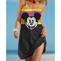 Disney Mickey Dress Ladies Dresses Dress Women Elegant Luxury Evening Dresses 2022 Fashion Women