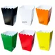 12pcs Paper Candy Cartons Popcorn Box Party Supplies Pure Popcorn Boxes Snacks Food Tub Wedding Kids