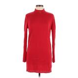 Halston Heritage Casual Dress - Sweater Dress: Red Dresses - New - Women's Size Medium
