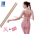 Body Sculpting Home Fitness Holz Yoga Pole offene Schulter Schönheit Rücken Haltung Korrektor