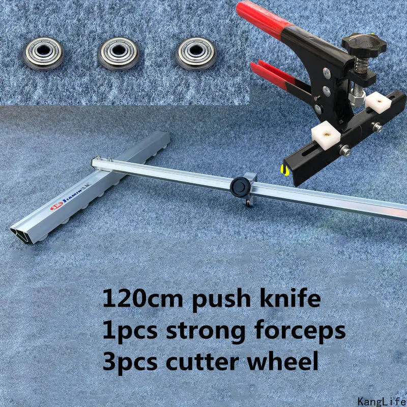 Großes Rad, Schiebemesser, T-Typ, Fliesen-Schiebemesser, Sicherungszange, hochpräzise Schneidemaschine, Fliesen, Bodenfliesen, Schiefer, Schnittwerkzeuge Image