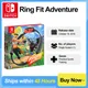 Ring Fit Adventure Nintendo Switch Game Deals Physical Game Card Practical Sports Training Genre for