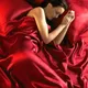 Satin Bedding Set Queen Size Luxury Red Silk Fitted Bed Sheet with Elastic Band Black Bed Sheets and