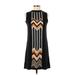 Missoni For Target Casual Dress - Shift: Black Chevron/Herringbone Dresses - Women's Size X-Small