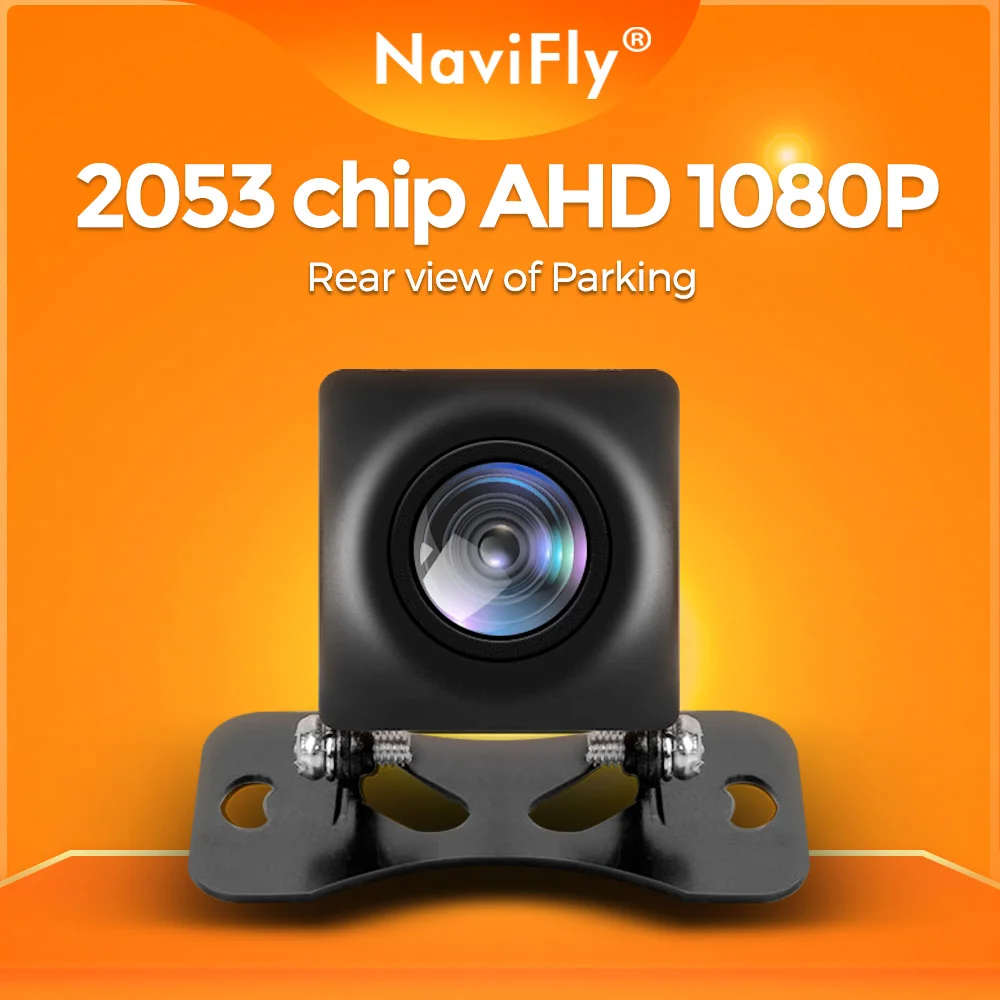 Navifly AHD 1080P Auto Rückansicht Kamera Universal Backup Parkplatz Kamera Nachtsicht Wasserdichte AHD Farbe Bild Image