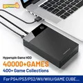 New Hyperspin HDD With 40000+ Retro Games For PS4/PS3/PS2/Wii/Wiiu/SS/Game Cube/N64 Portable Game