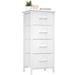 Sturdy Black Dresser - Premium Drawers, Adjustable Feet, Ideal For Bedroom & Living Room Accentuations by Manhattan Comfort | Wayfair W16-11486