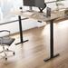 Bush Business Furniture Move 60 Desk Wood/Metal in Black | 46.7" H x 59.45" W x 29.37" D | Wayfair M6S6030NEBK