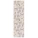 Gray 96 x 27 x 0.25 in Indoor/Outdoor Area Rug - Safavieh Milos 108 Area Rug In Beige/Grey, Polypropylene | 96 H x 27 W x 0.25 D in | Wayfair