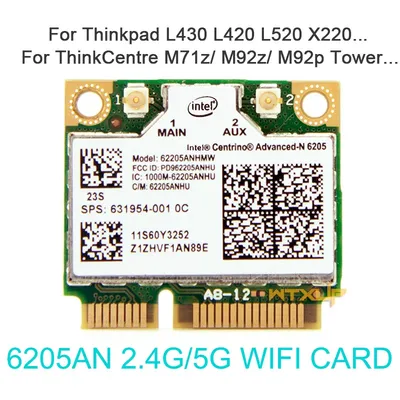 Carte adaptateur sans fil pour Lenovo ThinkSub Lturquoise T420 T520 X220 FRU 60Y3253 Advanced N