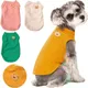 Vêtements gaufrés mignons pour chiens et chats T-shirt en peluche Vêtements pour animaux de