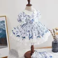 Robe de Bal Lolita Espagnole avec Nministériels d en Dentelle pour Fille Tenue de Princesse