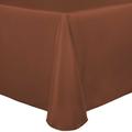 Ultimate Textile -10 Pack- Bridal Satin 108 X 108-Inch Square Tablecloth, Copper Brown Polyester in Brown/Gray | 108 W x 108 D in | Wayfair