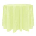 Ultimate Textile -5 Pack- Embroidered Pintuck Taffeta 120-Inch Round Tablecloth Honeydew Light Green in Gray/Yellow | 120 W x 120 D in | Wayfair