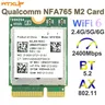 QCNFA765-Adaptateur réseau sans fil 2400Mbps M2 Wi-Fi 6 carte 802.11 mankind/ac wifi