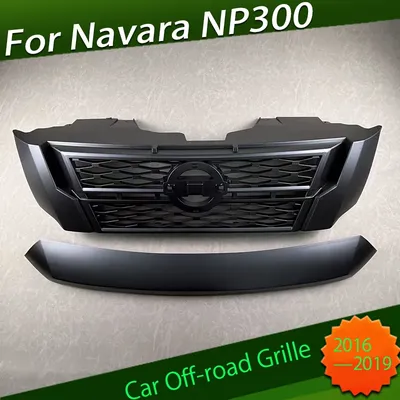 Calandre Avant de Voiture Adaptée à Nissan Navara NP300 2016-2020 Pièces Extérieures Installation