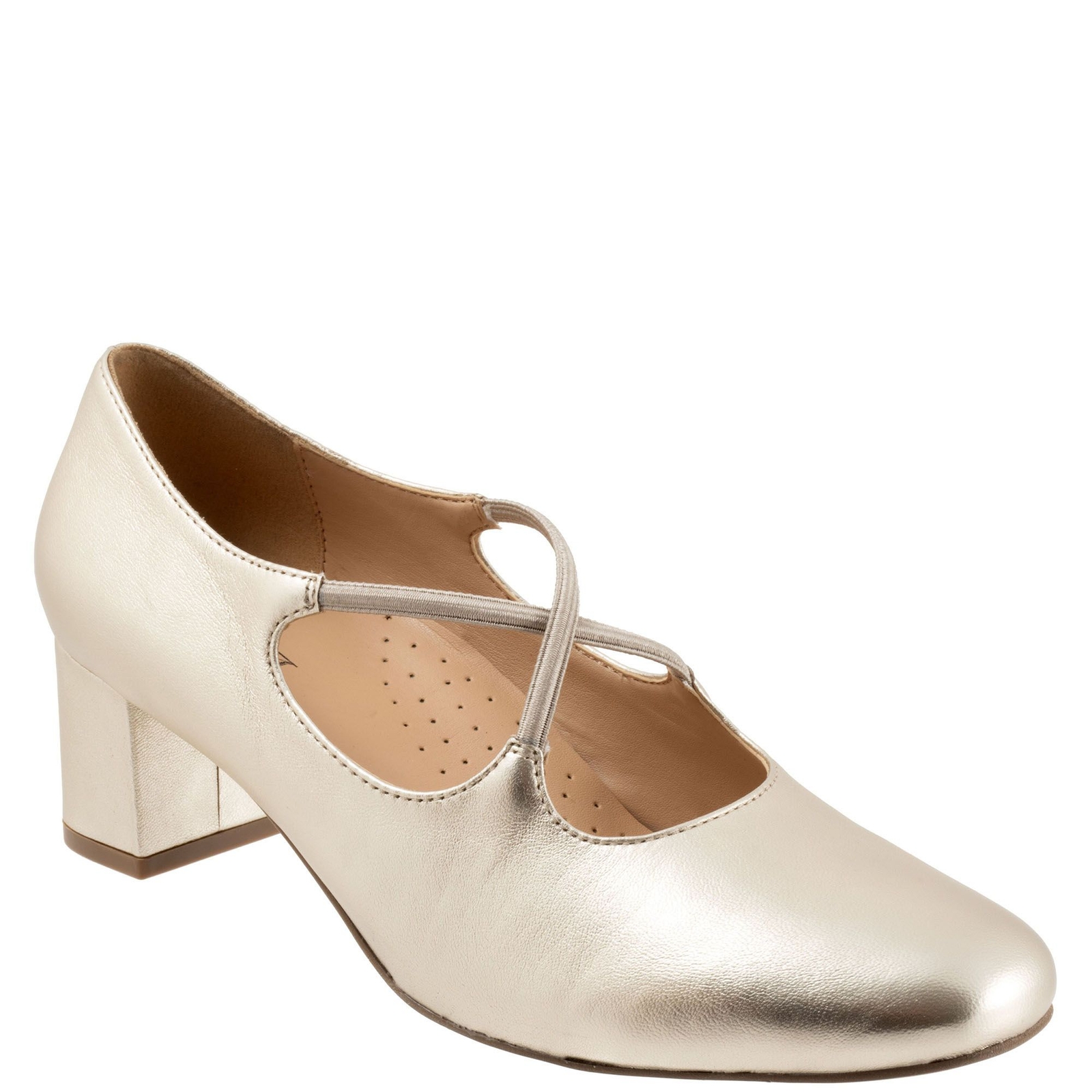 Trotters Demi - Womens 11 Gold,Metallic Pump W