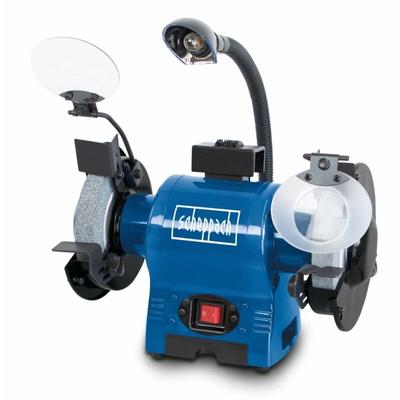 Doppelschleifer BG150 Scheppach 370W Ø150mm Schleifstein inkl. Lampe & Schleifscheibenabzieher Image