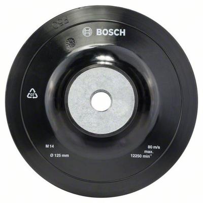 Bosch - Accessories 1608601033 Stützteller Standard, M14, 125 mm, 12 500 U/min Durchmesser 125 mm