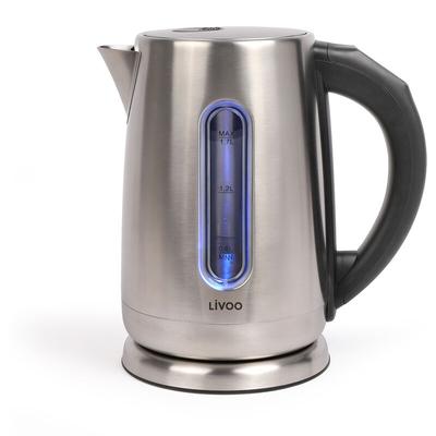 Kabelloser wasserkocher 1,7 l 2200 w mehrfarbig variable temperatur - Livoo - dod189 Image
