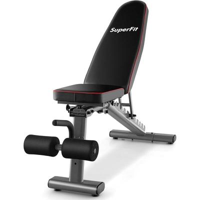Hantelbank klappbar, Fitnessbank verstellbar, Trainingsbank für zuhause multifunktion, Schrägbank Image