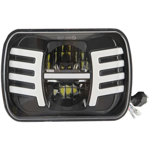 5x7 Zoll LED-Scheinwerfer 7x6 LED Sealed Beam Scheinwerferlampe mit Fernlicht und Abblendlicht für