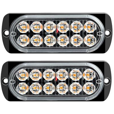 Stück led Strobe Warnleuchte Strobe Grille Blinklichtbalken lkw Auto Leuchtfeuer Lampe Licht 12 v Image