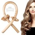 Bigoudis Sans Chaleur Pour Cheveux Longs Sans Chaleur Tige De Curling Bandeau Boucles Sans Chaleur Pour Dormir Dans La Nuit Bricolage Outil De Coiffure Paresseux