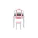 Harriet Bee Angelia Wood/Manufactured Wood in Pink | 15.35 H x 11.42 W x 25.98 D in | Wayfair 91EBC94FC5CB46A8AA16F464EFB65F4A