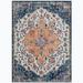 Blue 72 x 108 x 0.25 in Area Rug - Alcott Hill® Truro Area Rug, Latex | 72 H x 108 W x 0.25 D in | Wayfair F3CA0E445D1449F581D8BBDE9E23033E